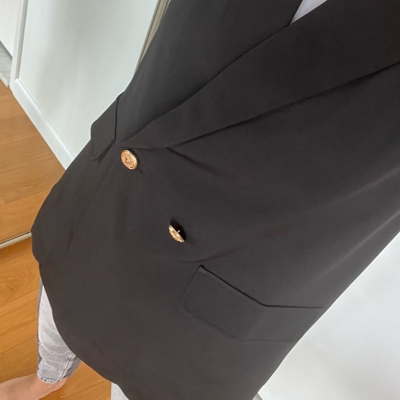 Double button vest, blazer black - Picture 3 of 3